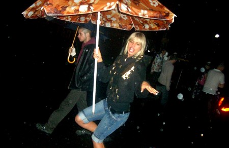 Machac im Regen